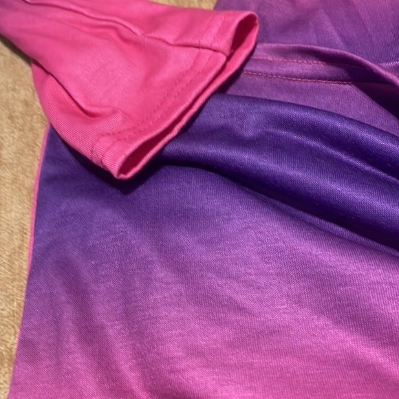 NWT Boohoo knee length tie dye /ombré dress - Picture 2 of 4